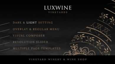 Photo of [Download-S2] Luxwine v2.5 - Wine WordPress Theme
