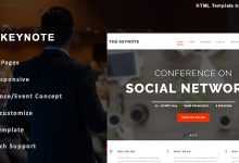 Photo of [Download-S2] The Keynote v1.0 - Conference/Event HTML Template