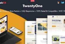 Photo of [Download-S2] TwentyOne v1.0 - Responsive Email + Online Template Builder