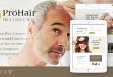 Photo of [Download-S2] ProHair v1.2.1 - Hair Loss Clinic & Cosmetology WordPress Theme