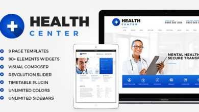 Photo of [Download-S2] Health Center v2.1 - Medical WordPress theme