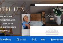 Photo of [Download-S2] Hotel Lux v1.1.3 - Resort & Hotel WordPress Theme