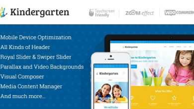 Photo of [Download-S2] Kindergarten v3.8 - Day Care & Children School Education WordPress Theme