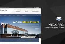 Photo of [Download-S2] Mega Project v1.0 - Construction HTML Template