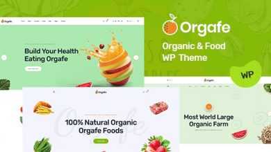 Photo of [Download-S2] Orgafe v1.0.0 - Organic Food WordPress Theme