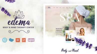 Photo of [Download-S2] Edema v1.0.4 - Wellness & Spa WordPress Theme