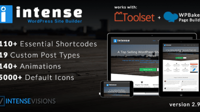 Photo of [Download-S1] Intense v2.9.6 - Shortcodes and Site Builder for WordPress