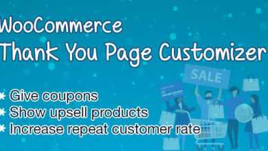 Photo of [Download-S1] WooCommerce Thank You Page Customizer v1.0.4