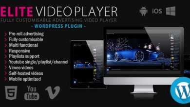 Photo of [Download-S1] Elite Video Player v4.6 - WordPress plugin