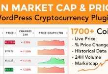 Photo of [Download-S1] Coin Market Cap & Prices v3.6.4 - WordPress Cryptocurrency Plugin