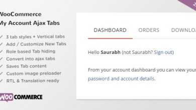 Photo of [Download-S1] SS WooCommerce Myaccount Ajax Tabs v2.1.0