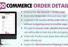 Photo of [Download-S1] WooCommerce Order Details v2.3