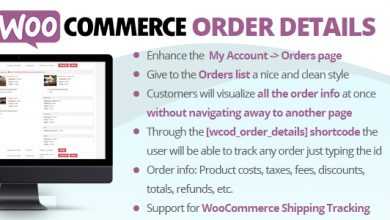 Photo of [Download-S1] WooCommerce Order Details v2.3