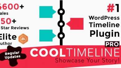 Photo of [Download-S1] Cool Timeline Pro v3.2 - WordPress Timeline Plugin