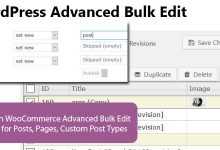 Photo of [Download-S1] WordPress Advanced Bulk Edit v1.3