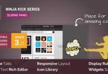 Photo of [Download-S1] Ninja Kick: Sliding Panel for WordPress v3.0.11
