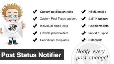 Photo of [Download-S1] Post Status Notifier v1.9.5