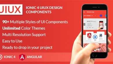 Photo of [Download-S1] UIUX - IONIC 4 UI Design Components | Multipurpose Starter App