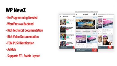 Photo of [Download-S1] WP NewZ v2.2 - WordPress to Android News App