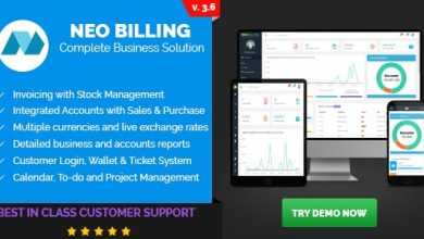 Photo of [Download-S1] Neo Billing v3.6 - Accounting, Invoicing And CRM Software