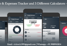 Photo of [Download-S1] Income & Expenses Tracker and 3 Different Calculators - Admob | Admob & Firebase Storage