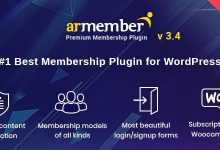 Photo of [Download-S1] ARMember v3.4 - WordPress Membership Plugin