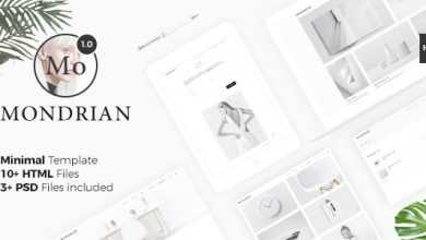 Photo of [Download-S2] Mondrian VI v1.0.1 - Minimal Template