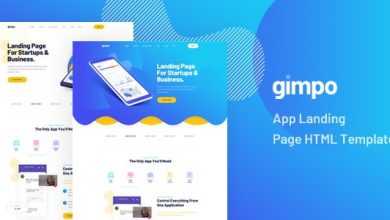 Photo of [Download-S2] Gimpo v1.0 - App Landing Page HTML Template