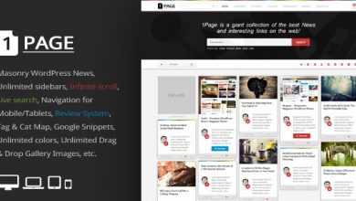 Photo of [Download-S2] 1Page v3.8 - Masonry WordPress News / interesting links