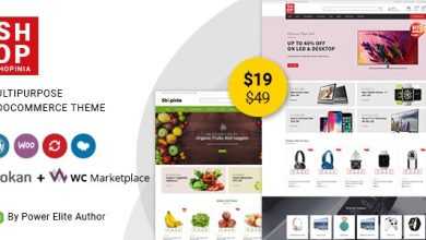 Photo of [Download-S2] Shopinia v1.0 - Multipurpose WooCommerce Theme