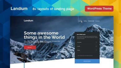 Photo of [Download-S2] Landium v2.2.2 - WordPress App Landing Page
