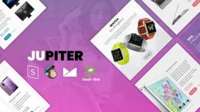 Photo of [Download-S2] Jupiter v1.0 - E-commerce Responsive Email Template with MailChimp Editor, StampReady & Online Builder
