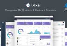 Photo of [Download-S2] Lexa v1.0 - MVC5 Admin & Dashboard Template