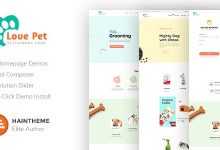 Photo of [Download-S2] LovePet v1.3 - Pet Shop & Veterinary Theme