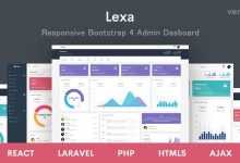 Photo of [Download-S2] Lexa v1.3 - Responsive Admin & Dashboard Template