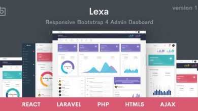 Photo of [Download-S2] Lexa v1.3 - Responsive Admin & Dashboard Template
