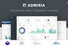 Photo of [Download-S2] Admiria v1.0 - The Ultimate Admin & Dashboard Template