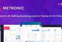 Photo of [Download-S2] Metronic v6.1.3 - Bootstrap 4, Angular 8, React Admin Dashboard Theme