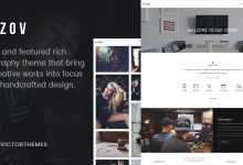 Photo of [Download-S2] Glazov v1.5 - Photography WordPress Theme