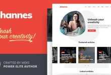 Photo of [Download-S2] Johannes v1.2 - Multi-concept Personal Blog & Magazine