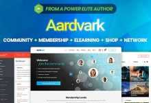 Photo of [Download-S2] Aardvark v4.10 - Community, Membership, BuddyPress Theme