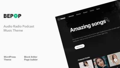 Photo of [Download-S2] Bepop v1.1.1 - Non-stop Music WordPress Theme