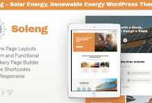 Photo of [Download-S2] Soleng v1.0.5 - A Solar Energy Company WordPress Theme