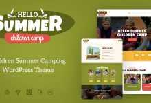Photo of [Download-S2] Hello Summer v1.0.4 - A Children's Camp WordPress Theme