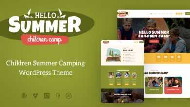 Photo of [Download-S2] Hello Summer v1.0.4 - A Children's Camp WordPress Theme