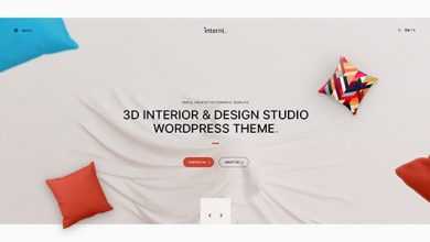 Photo of [Download-S2] Interni v1.1 - 3D Interior & Design Studio WordPress Theme