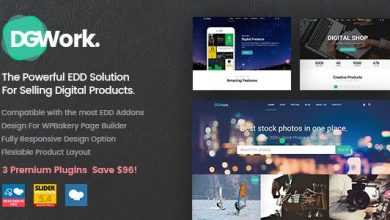 Photo of [Download-S2] DGWork v1.8.5 - Powerful Responsive Easy Digital Downloads