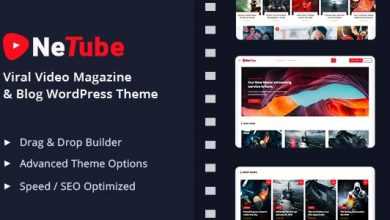 Photo of [Download-S2] Netube v1.0.2 - Viral Video Blog / Magazine WordPress Theme