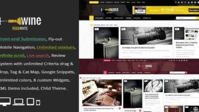Photo of [Download-S2] Wine Masonry v2.8 - Review & Front-end Submission WordPress Theme