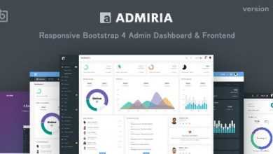 Photo of [Download-S2] Admiria v1.2.0 - Responsive Bootstrap 4 Admin Dashboard